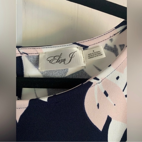 Eliza J Floral Shift Dress Sz S - Picture 5 of 7